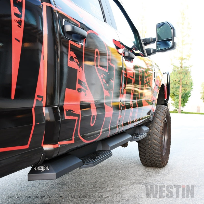 Westin/HDX 17-18 Ford F-150 SuperCrew Xtreme Nerf Step Bars - Textured Black - Mammoth Racing -