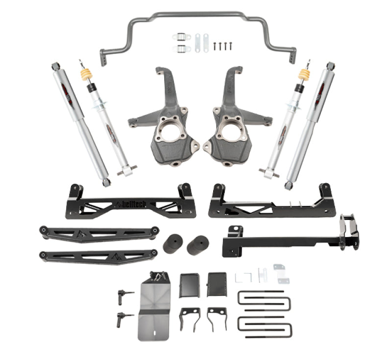 Belltech 19-20 Chevrolet Silverado / GMC Sierra 1500 4WD 6in Suspension Lift Kit w/ Shocks - Mammoth Racing -