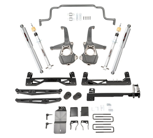 Belltech 19-20 Silverado / GMC Sierra 1500 4WD 6in Suspension Lift Kit w/ Shocks&Fr Swaybar - Mammoth Racing -
