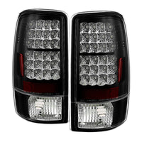 Spyder Chevy Suburban/Tahoe 1500/2500 00-06/GMC Yukon LED Tail Lights Black ALT-YD-CD00-LED-BK - Mammoth Racing -