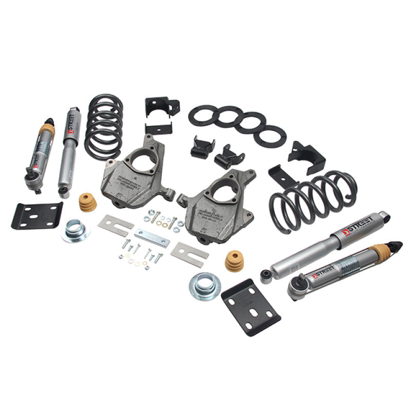 Belltech Lowering KIT 16.5-17 Chevy Silverado All Cab 2W 3-4f/ 7R - Mammoth Racing -