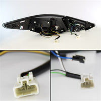 Spyder Hyundai Sonata 11-13 LED Tail Lights Light Bar Black ALT-YD-HYSON11-LED-BK - Mammoth Racing -