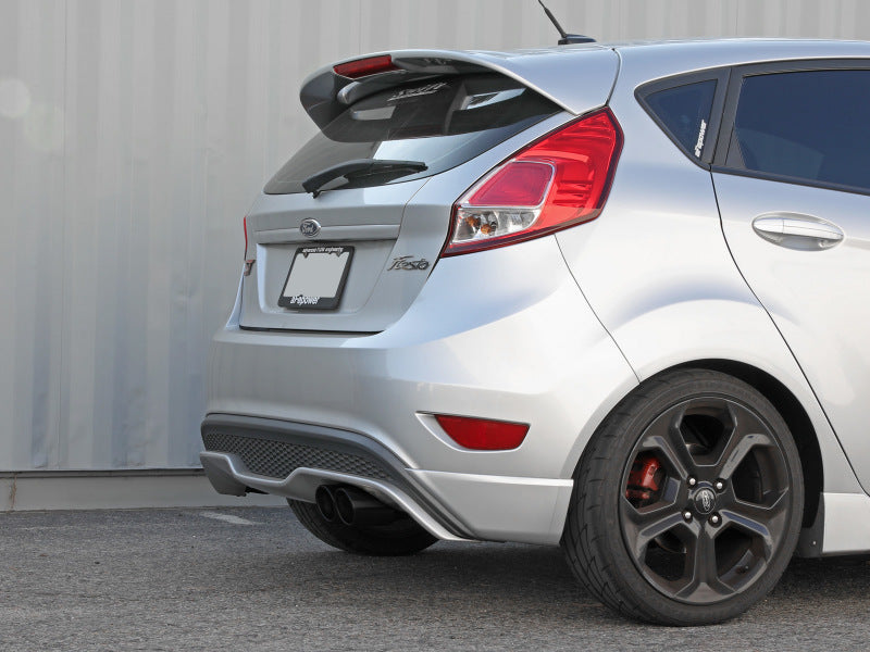 aFe Takeda Series 2 1/2in 304 SS Cat-Back 14-19 Ford Fiesta L4-1.6L (t) w/Black Tip - Mammoth Racing -