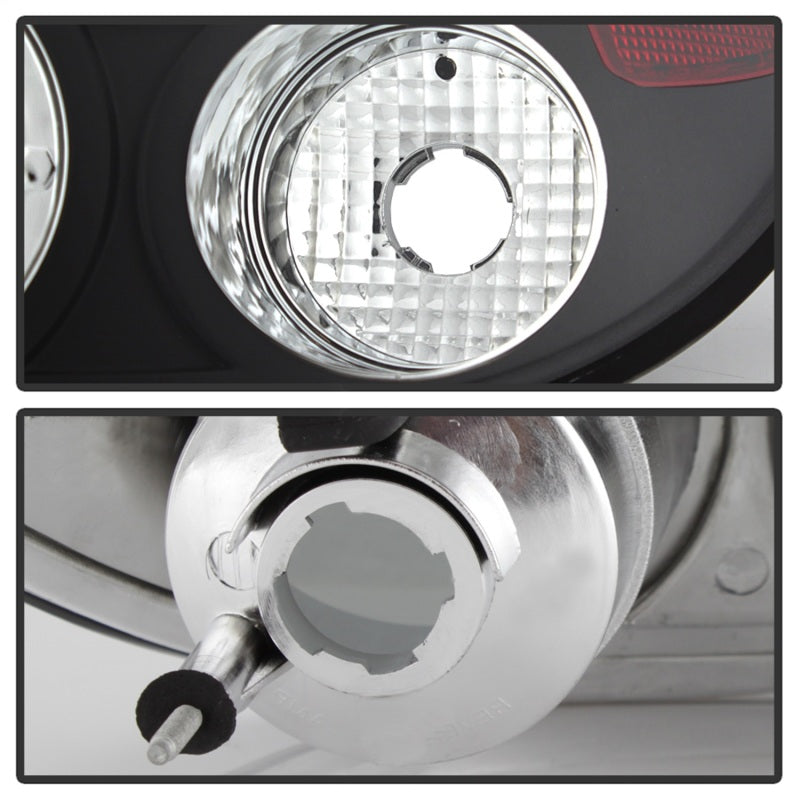 Spyder Hyundai Tiburon 03-05 Euro Style Tail Lights Black ALT-YD-HYT03-BK - Mammoth Racing -