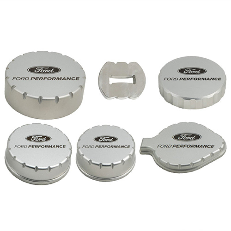 Ford Racing 15-19 Mustang 2.3L/5.0L/5.2L Aluminum Machined Engine Cap Covers - My Store