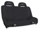 PRP Jeep Wrangler Jku/jlu Elite Series Rear Bench- Black Vinyl - Mammoth Racing -