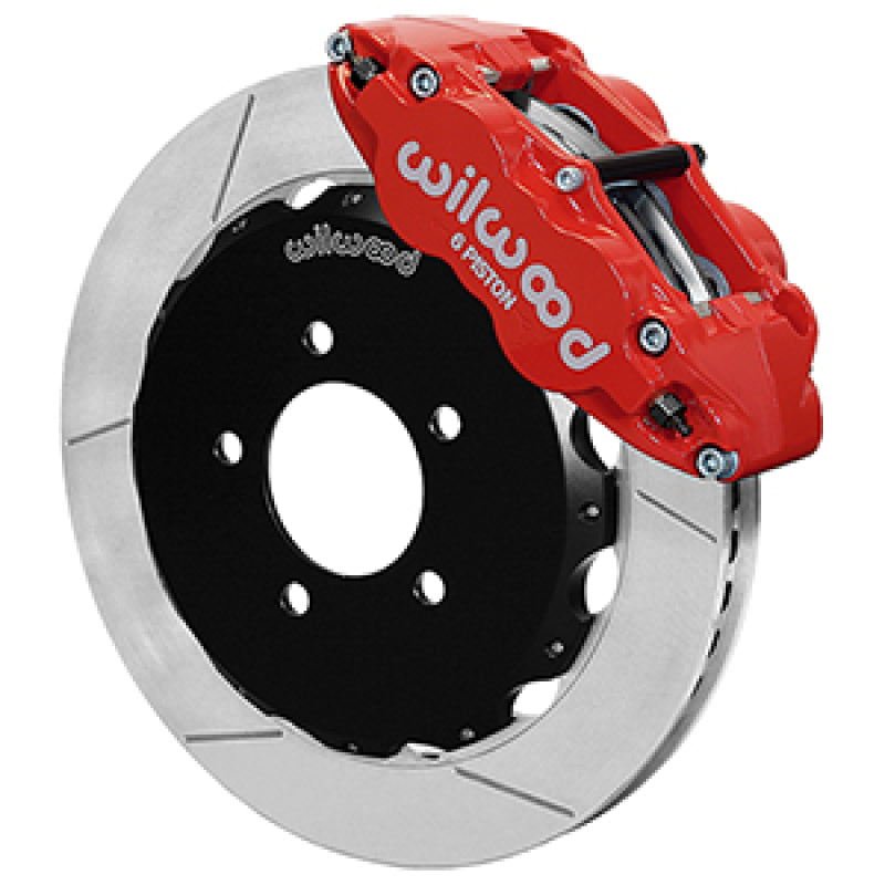 Wilwood 2013+ Honda Civic OEM 57mm Forged Narrow Superlite 6R Big Brake Front Brake Kit - Red - My Store