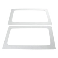 DEI 11-18 Jeep Wrangler JK 2-Door Rear Side Window - White - Mammoth Racing -