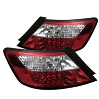 Spyder Honda Civic 06-08 2Dr LED Tail Lights Red Clear ALT-YD-HC06-2D-LED-RC - Mammoth Racing -