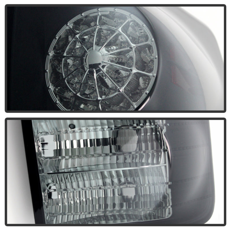 Spyder Toyota Tundra 07-13 LED Tail lights Black Smoke ALT-YD-TTU07-LED-BSM - Mammoth Racing -