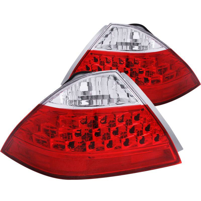 ANZO 2006-2007 Honda Accord Taillights Red/Clear - My Store