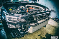 Turbo XS Fmic 2015-2017 Subaru STi - Wrinkle Red Pipes - Mammoth Racing -