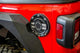 DV8 Offroad 2018+ Jeep JL Aluminum Fuel Door for 20-Pres Wrangler - Mammoth Racing -