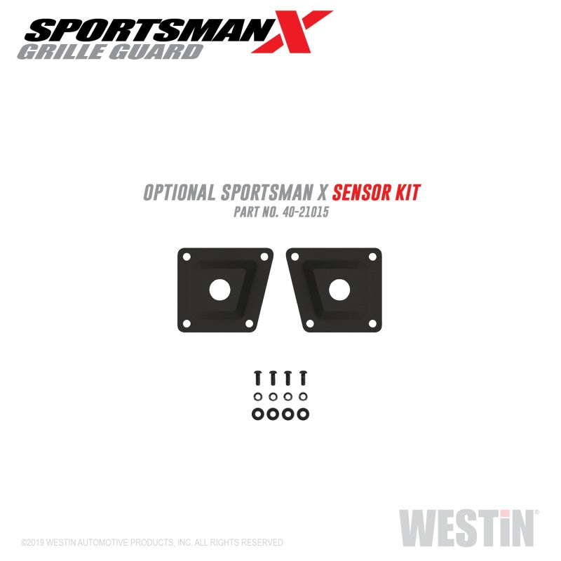 Westin 16-18 Chevy Silverado 1500 Sportsman X Grille Guard - Textured Black - Mammoth Racing -