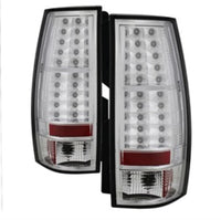 Spyder Chevy Suburban/GMC Yukon/Yukon Denali 07-14 LED Tail Lights Chrm ALT-YD-CSUB07-LED-C - Mammoth Racing -