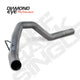 Diamond Eye KIT 4in DPF-BACK SGL SS: DODGE 6.7L 2500 2014 SHORT BOX CREW CAB & MEGA CAB - Mammoth Racing -