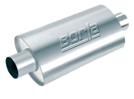 Borla XR-1 Multi-Core 3in Ctr-Ctr Oval 16in x 4.25in x 7.88in Rotary Engine Equipped Racing Muffler - My Store