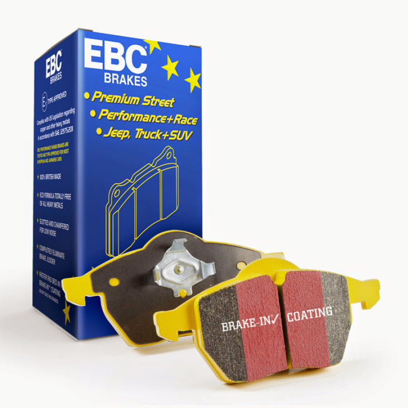 EBC 11-15 Audi Q7 3.0 Supercharged Yellowstuff Rear Brake Pads - My Store