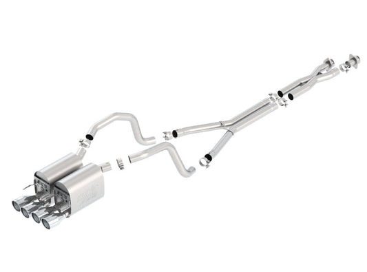 Borla 05-08 Chevrolet Corvette Coupe/Convertible 2dr 6.2L 8cyl AT/MT 6spd ATAK SS Catback Exhaust - My Store