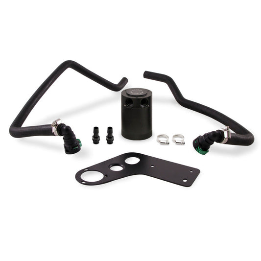Mishimoto 2015+ Ford Mustang GT Baffled Oil Catch Can Kit - Black - Mammoth Racing -