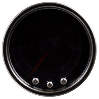 Autometer Spek-Pro Gauge Voltmeter 2 1/16in 16V Stepper Motor W/Peak & Warn Blk/Smoke/Blk - My Store