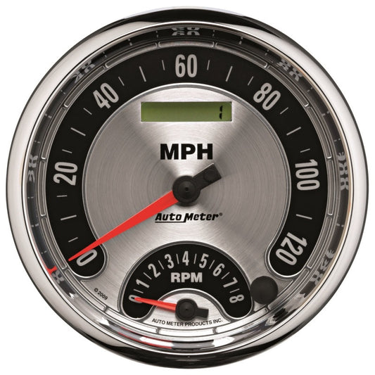 Autometer American Muscle 5in Tach Speedo Combo In-Dash - My Store