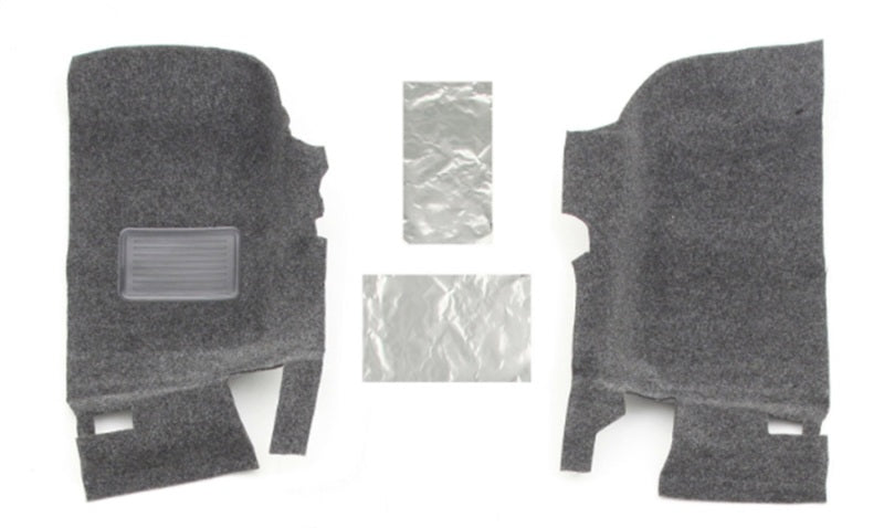 BedRug 2018+ Jeep JL 2Dr Front 2 Pc Floor Kit (Incl Heat Shields) - My Store