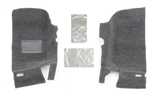 BedRug 2018+ Jeep JL 2Dr Front 2 Pc Floor Kit (Incl Heat Shields) - My Store