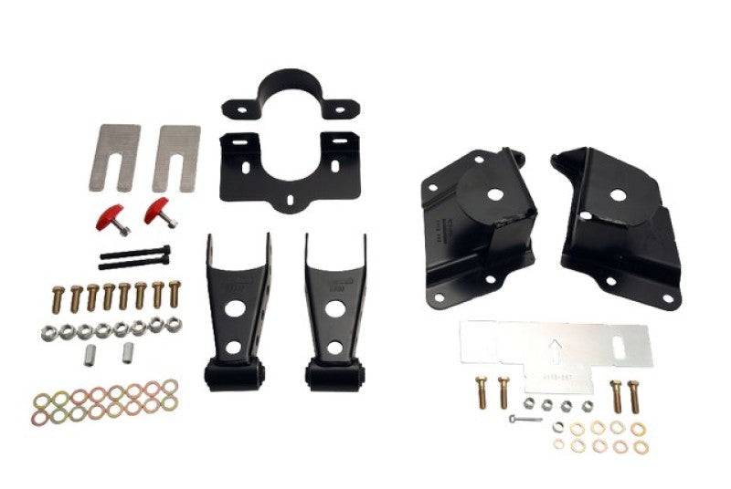 Belltech Shackle AND Hanger KIT 99-06 Gm/gmc 1500 EXT CAB 4inch - Mammoth Racing -