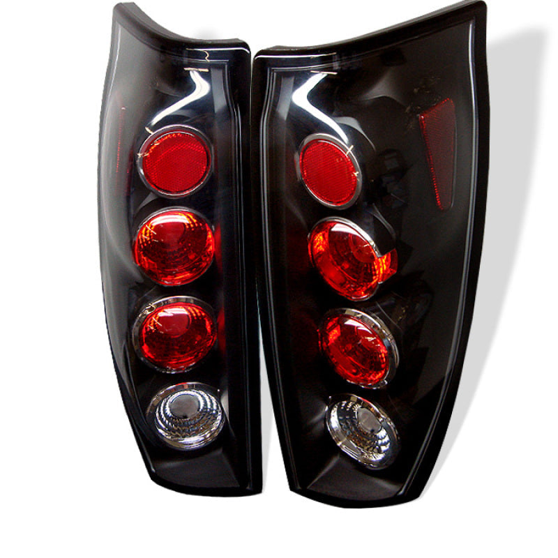 Spyder Chevy Avalanche 02-06 Euro Style Tail Lights Black ALT-YD-CAV04-BK - Mammoth Racing -