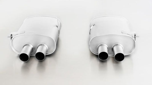 Remus 2007 BMW M3 E90 Sedan / E92 Coupe / E93 Cabrio 4.0L V8 Axle Back Exhaust (Tail Pipes Req) - Mammoth Racing -