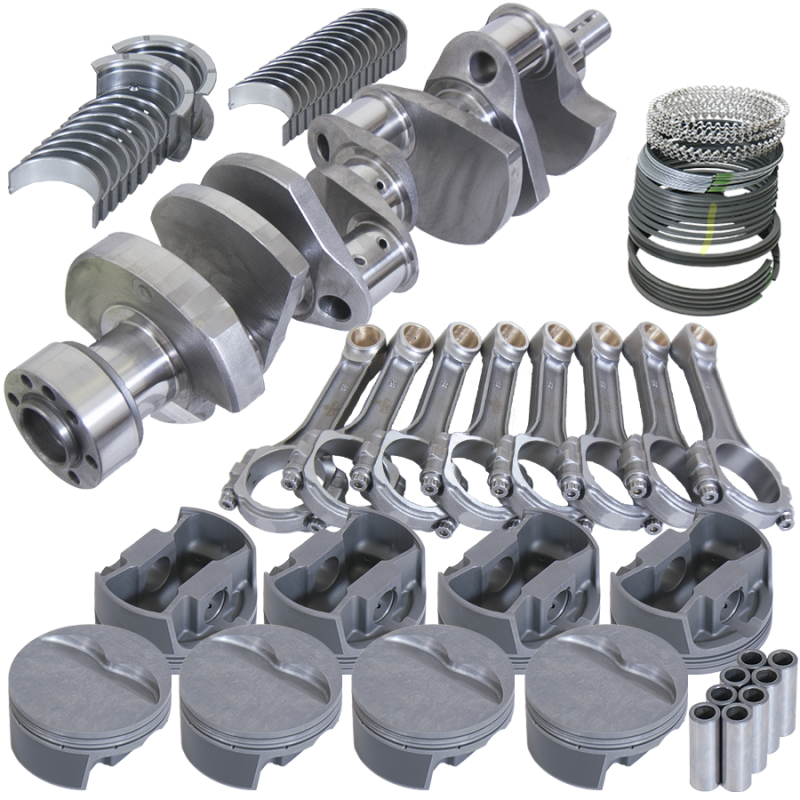 Eagle Chevrolet 350 1Pc Rear Seal Rotating Assembly Kit .030 Bore - Mammoth Racing -