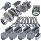 Eagle Chevrolet 350 1Pc Rear Seal Rotating Assembly Kit .030 Bore - Mammoth Racing -