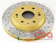 DBA 06-08 Chevrolet Silverado/GMC Sierra 4000 Series Drilled and Slotted Front Rotor - Mammoth Racing -