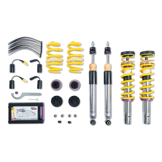 KW Coilover Kit V3 2018+ Audi RS5 (B9) Coupe w/ Dynamic Ride Control - Mammoth Racing -