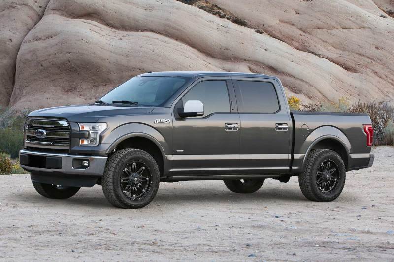 Fabtech 15-20 Ford F150 2WD 2in Uniball UCA Sys w/Dl 2.5 Resi & 2.25 - Mammoth Racing -