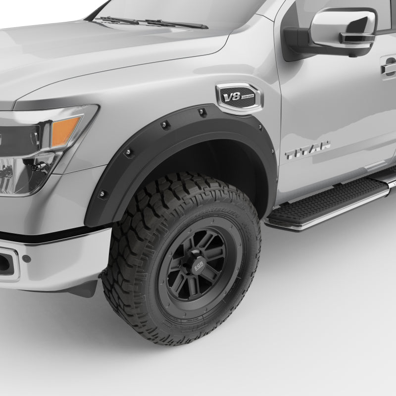 EGR 2017 Nissan Titan Bolt-On Look Fender Flares - Set - Mammoth Racing -