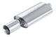 Borla Boomer Muffler Thumper Oval 2-1/4in In 4in Side Rount Out - Mammoth Racing -