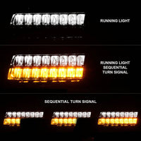 ANZO 2018-2021 Jeep Wrangler LED Side Markers Chrome Housing Smoke Lens w/ Seq. Signal Sport Bulb - My Store