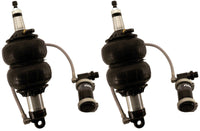 Ridetech TQ Series ShockWaves 2.6in Travel 6.5in dia Double Convoluted .625in Bearing/2in Stud - Mammoth Racing -