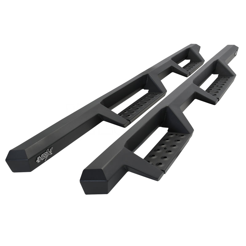Westin/HDX 2021+ Ford Bronco Drop Nerf Step Bars - Textured Black - Mammoth Racing -