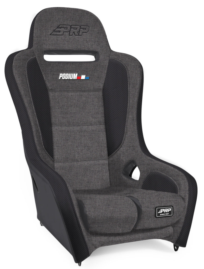 PRP Podium Elite Suspension Seat All Grey/Black - Mammoth Racing -
