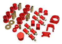 Energy Suspension 97-01 Ford Escort/ZX2 Red Hyper-flex Master Bushing Set - My Store