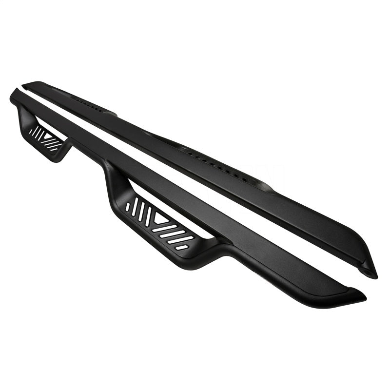 Westin 05-22 Toyota Tacoma Double Cab Outlaw Drop Nerf Step Bars - Black - Mammoth Racing -