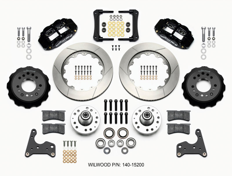 Wilwood Narrow Superlite 6R Front Hub Kit 14.00in 65-72 CDP C Body -Drum - My Store