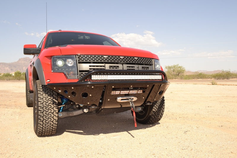 Addictive Desert Designs 10-14 Ford F-150 Raptor Stealth Front Bumper w/ Winch Mount - My Store