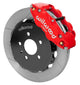 Wilwood 03-08 Audi A4 Forged Narrow Superlite 6R Front Big Brake Kit 12.88in (Red) w/ Lines - My Store