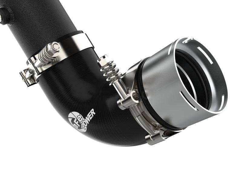 aFe Power 21-22 Ford Bronco L4-2.3L (t) BladeRunner 3in Aluminum Cold Charge Pipe Black - My Store