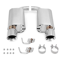 Mishimoto 2015+ Ford Mustang GT Street Axleback Exhaust w/ Polished Tips - Mammoth Racing -