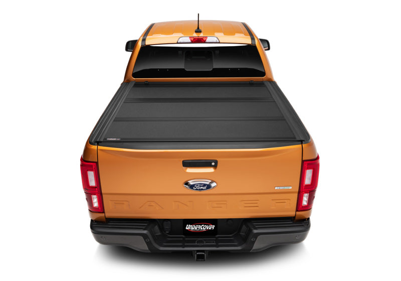 UnderCover 19-20 Ford Ranger 5ft Armor Flex Bed Cover - Black Textured - Mammoth Racing -